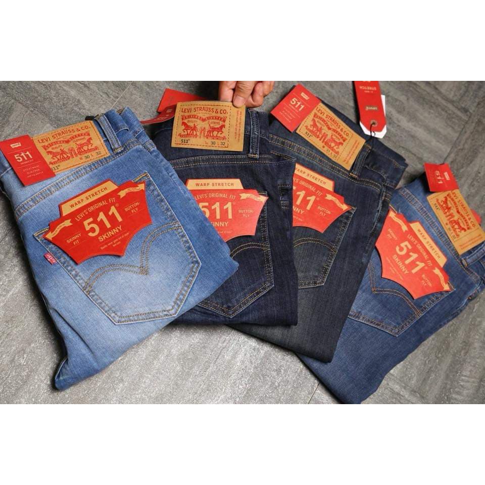 Quần Jean Nam Levis 511, 514,505