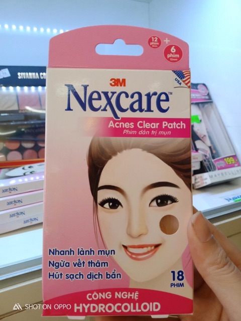 Miếng Dán Mụn 3M Nexcare 18M