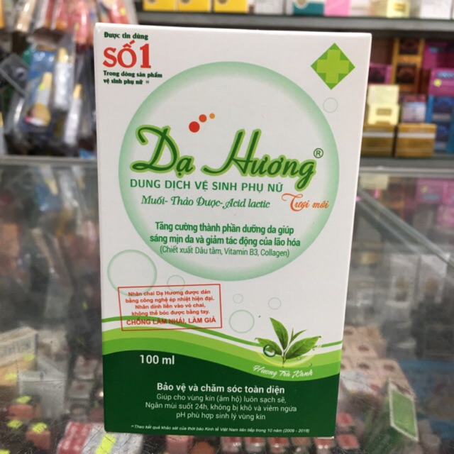 Dung dịch vệ sinh phụ nữ Dạ Hương tươi mới 100ml