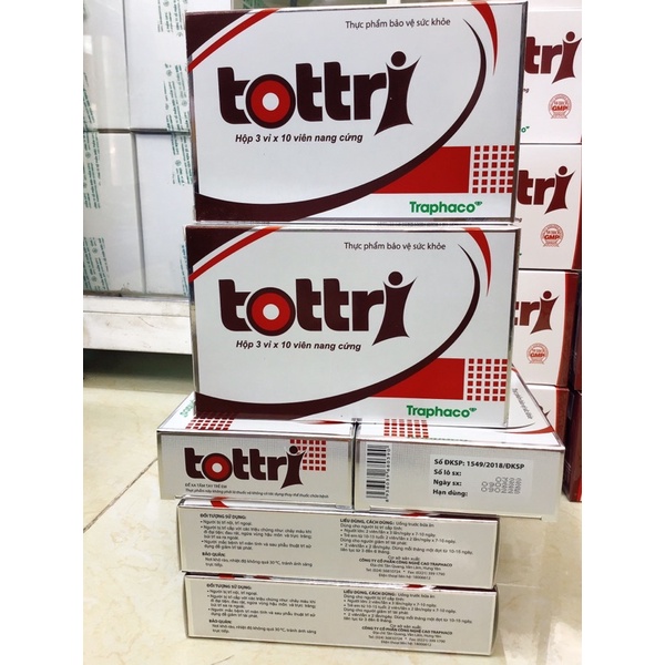 Tottri Traphaco - hỗ trợ cho người bệnh trĩ, táo bón.