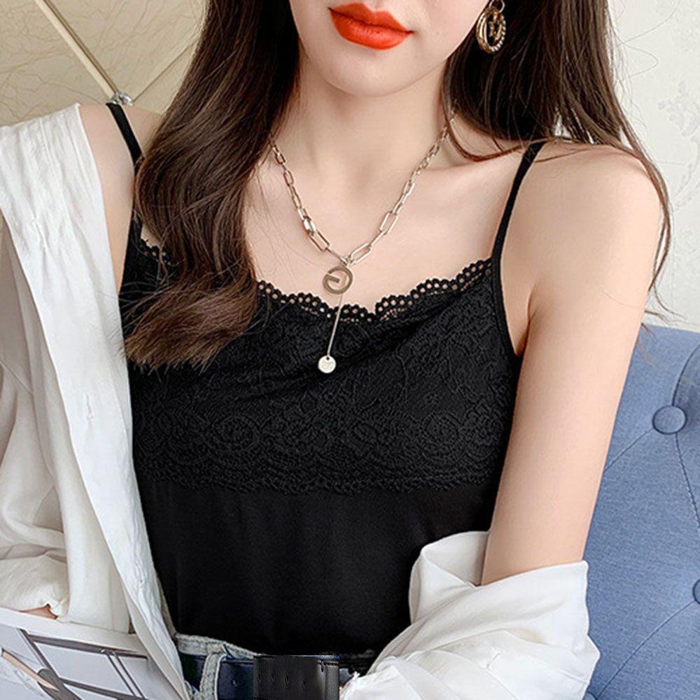 Áo Hai Dây Màu Trơn Thời Trang Trẻ Trung