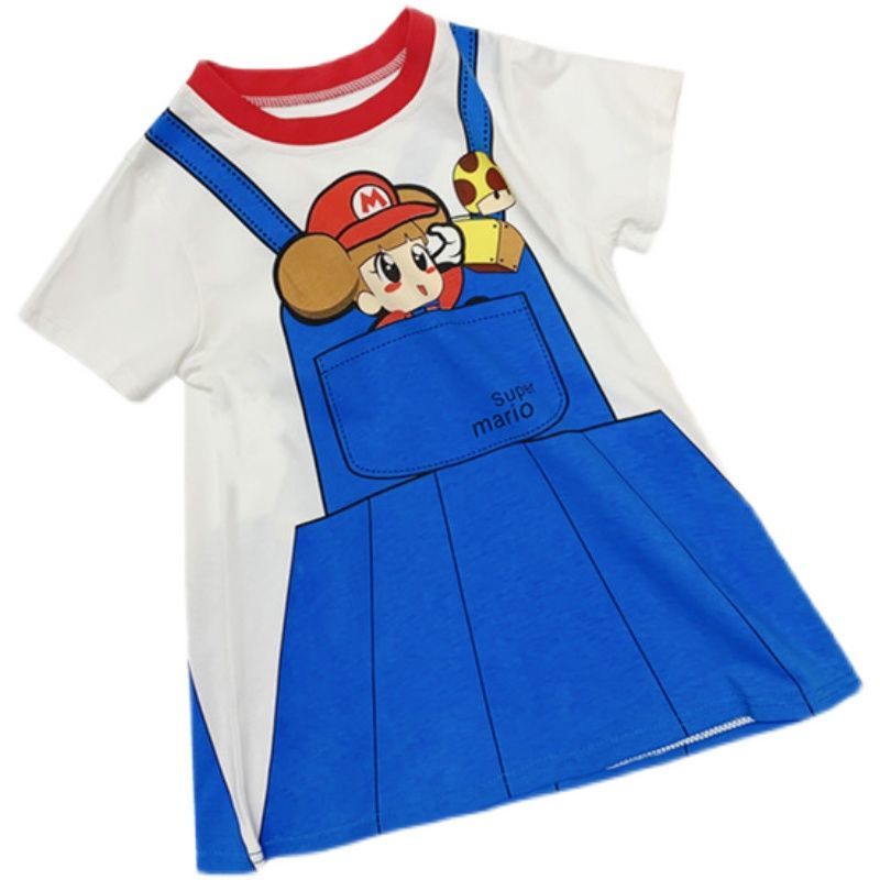 Bộ Trang Phục Cosplay Mario Hoạt Hình Dành Cho Trẻ Em