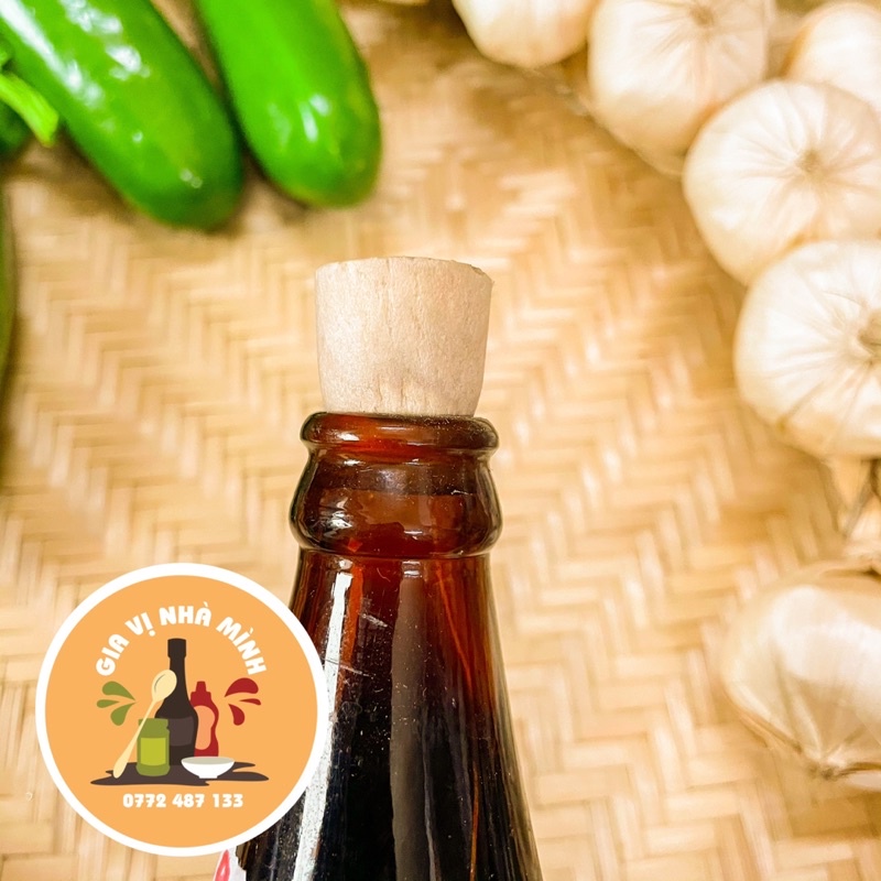 GIẤM TIỀU THUỶ TINH -GIẤM TIỀU NGƯỜI HOA TRUYỀN THỐNG  500ML