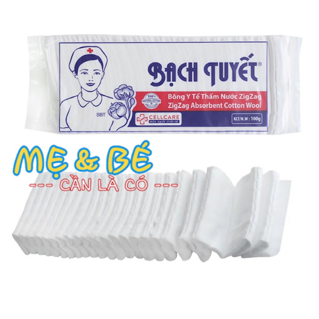 BÔNG GÒN CẮT SẴN, BÔNG BẠCH TUYẾT 100GR