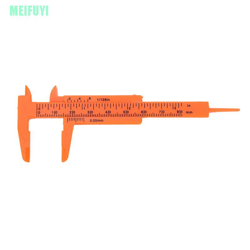 1 Thước Đo Mini Bằng Nhựa 80mm