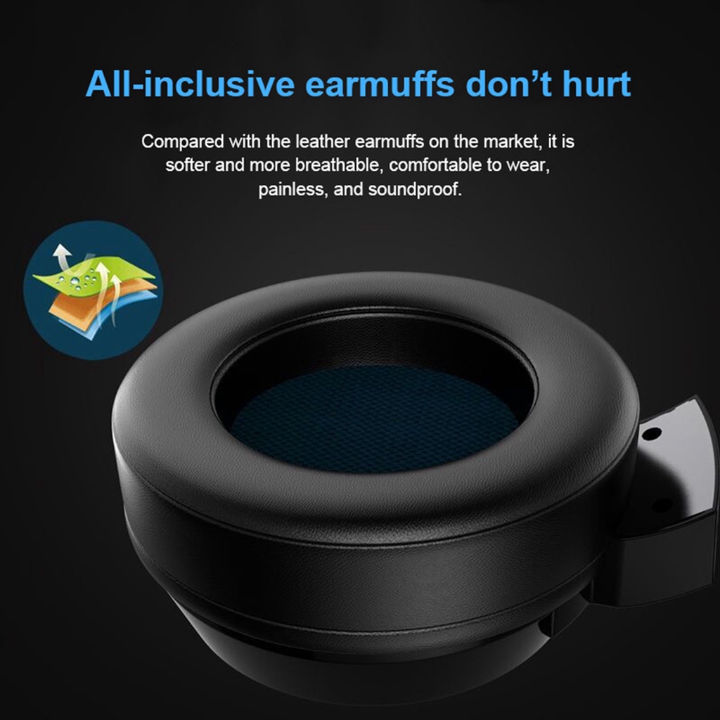 Tai Nghe Chơi Game Có Dây USB Kèm Micro Chuyên Nghiệp