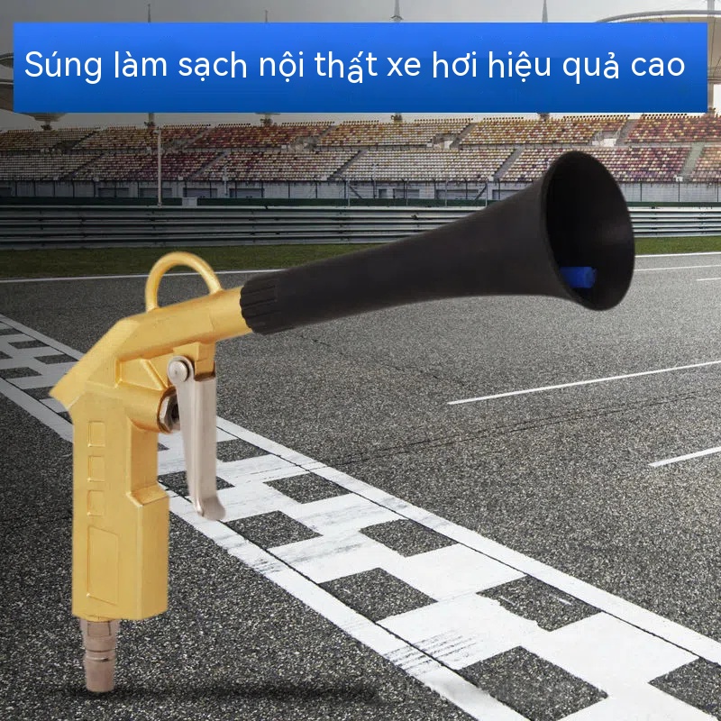 Máy thổi mạnh mẽ vẻ đẹp xe hơi lốc xoáy thổi bụi thổi bụi loại bỏ bụi làm sạch bụi nội thất làm sạch súng dụng cụ làm đẹp