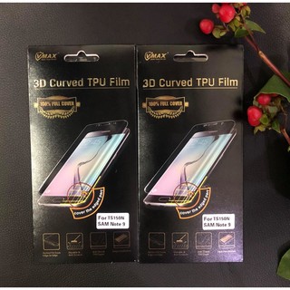 Miếng Dán Dẻo Vmax Full Màn Hình Cho Samsung Galaxy Note 9 Tặng Ốp Dẻo Silicon Cao Cấp