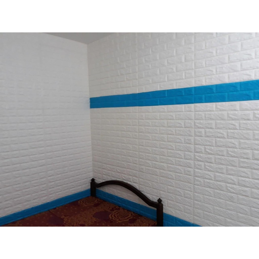 Xốp dán tường - xốp dán tường chống thấm 3 D giả gạch, Xốp Dán Tường 3 D Chịu lực, chống nước, chống ẩm mốc