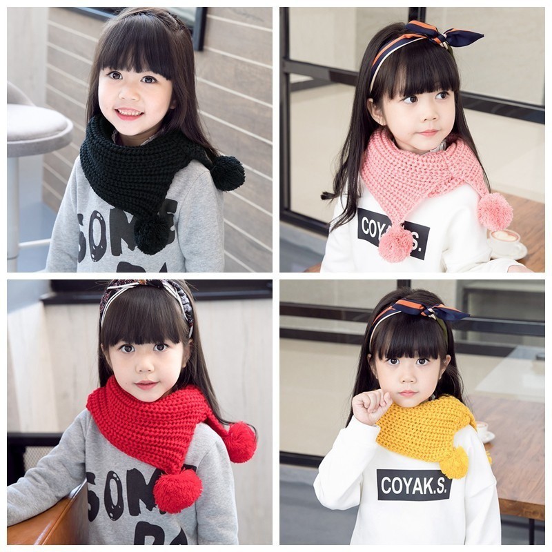 Wool knitted round neck for baby