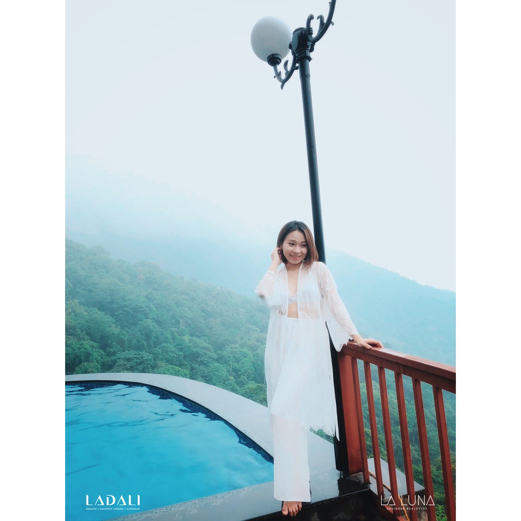 [HÀNG THIẾT KẾ - LADALI] Áo choàng ren cao cấp, áo choàng biển - CN10 | BigBuy360 - bigbuy360.vn