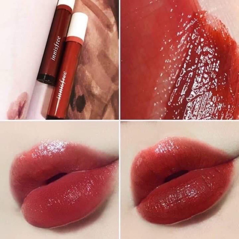 SON TINT BÓNG INNISFREE VIVID OIL TINT 05 ĐỎ NÂU | BigBuy360 - bigbuy360.vn
