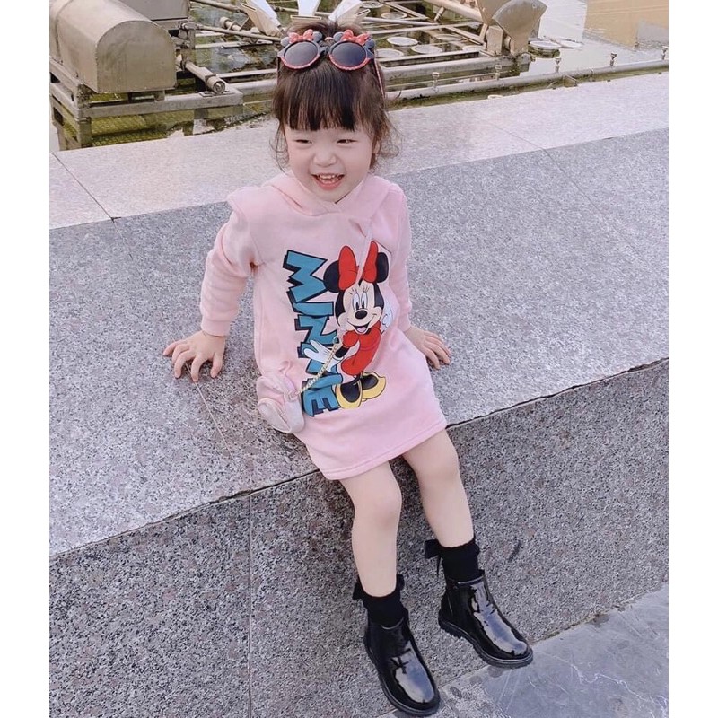 VÁY NƠ MICKEY HỒNG