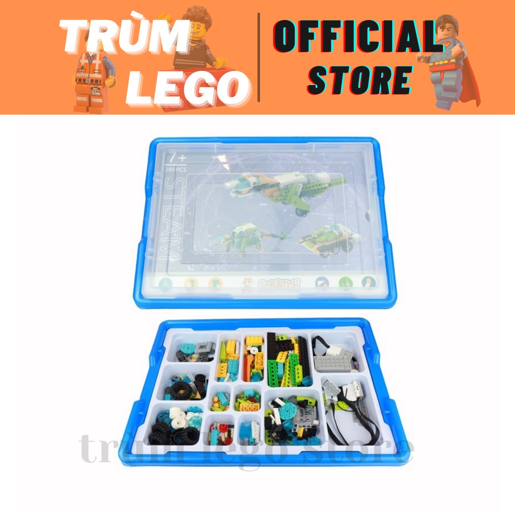Lego Education Robot Wedo 2.0 280 PSC Lego Tích Hợp Lập Trình Thông Minh Chính Hãng MÃ 004