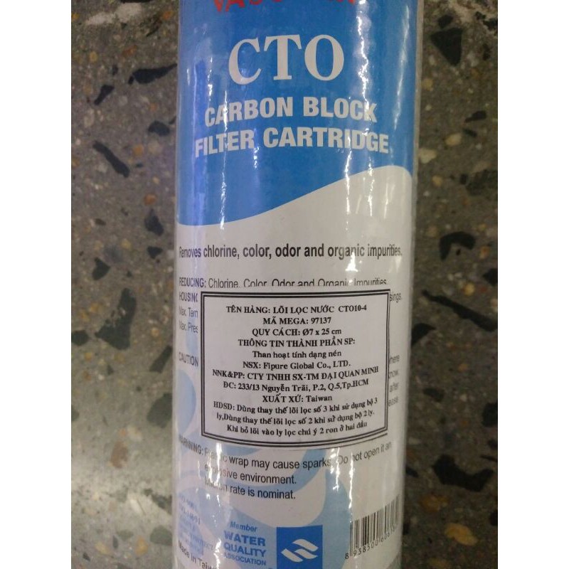 Lõi lọc nước CHO 10—4