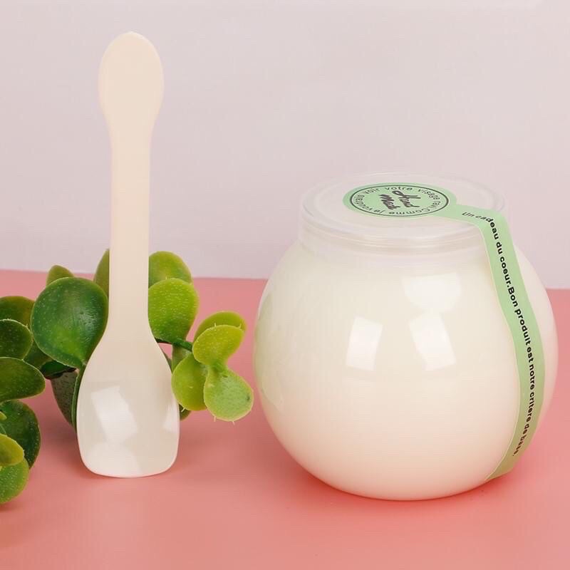 Hũ thuỷ tinh Tròn Bầu 100ML Nắp Nhựa