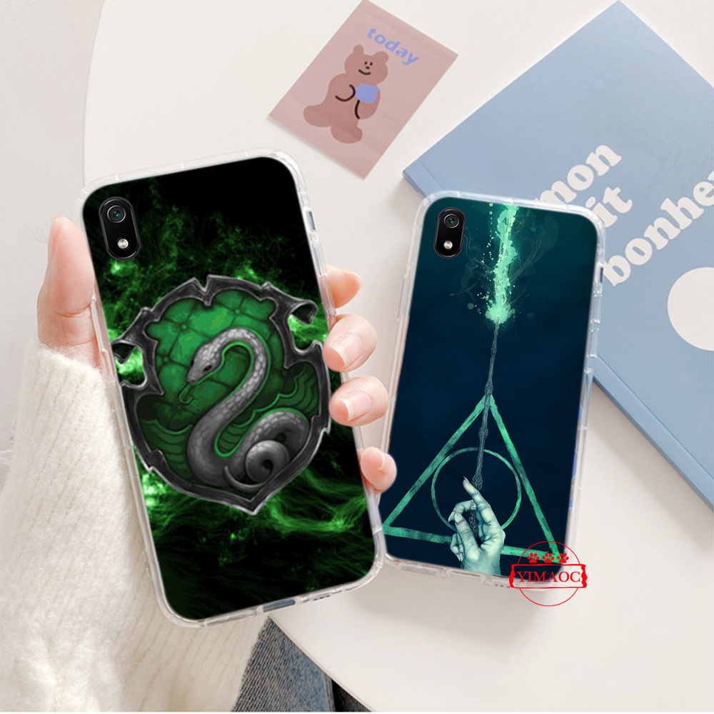 Ốp Điện Thoại Mềm Trong Suốt Hình Harry Potter Deathly Qoutes 149c Cho Redmi Note 6 7 8 9 Pro 9s