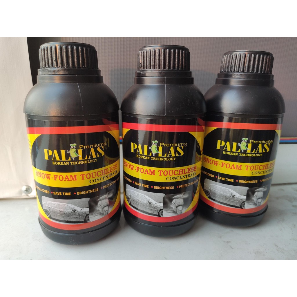 Combo 2 Nước Rửa Xe Bọt Tuyết Không Chạm Rửa Xe Siêu Sạch Pallas Snow 500ml