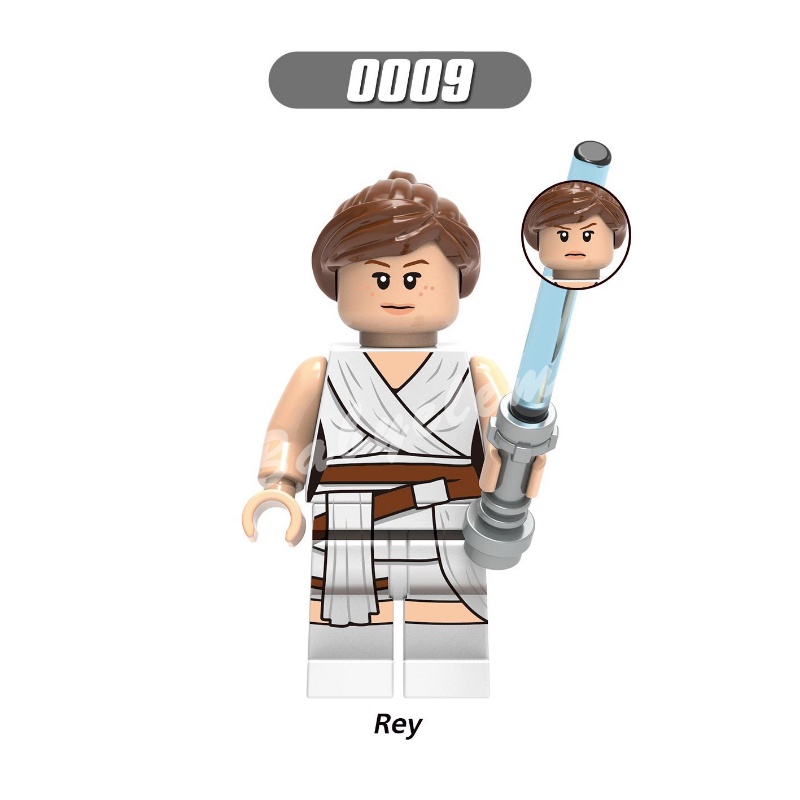 Mô Hình Đồ Chơi Nhân Vật Mandalorian Warrior Rey Luke Skywalker Jango Fett G0102 8 Loại