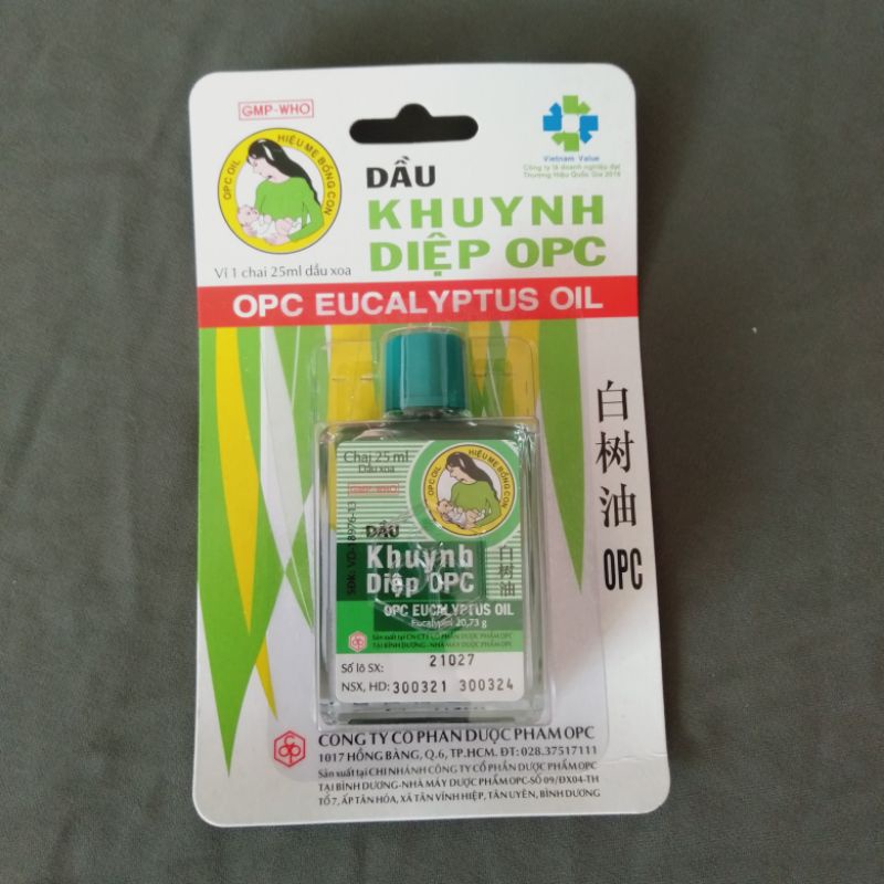 Dầu Khuynh Diệp OPC cho bé giữ ấm, giải cảm