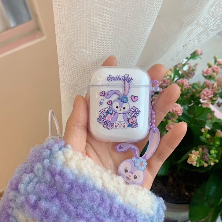 Vỏ Bảo Vệ Hộp Sạc Tai Nghe Airpods 1 2 Pro 3 Mềm Hình Nhân Vật Disney Delu