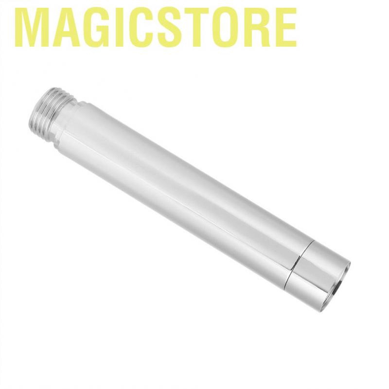 Magicstore 4inch Stainless Steel Shower Extension Round Tube with Chrome Plating for Bathroom Accessory