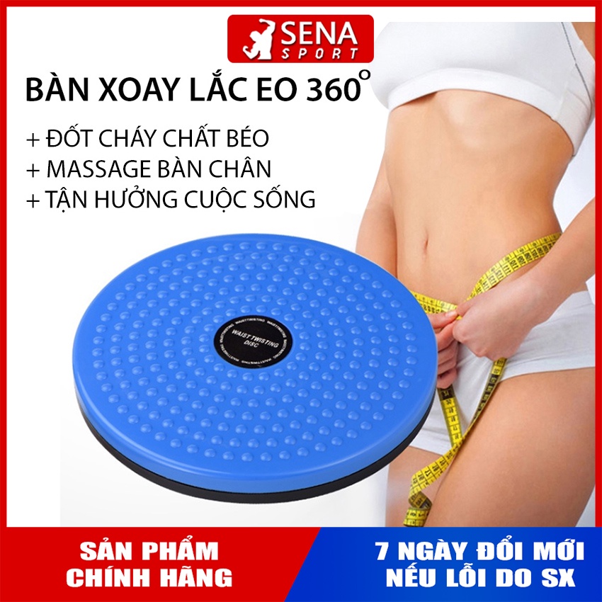 Bàn xoay lắc tập eo thon, giảm mỡ bụng ,giảm cân tại nhà