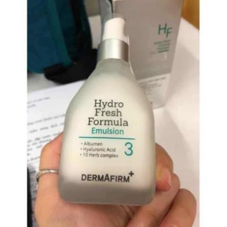 Sữa dưỡng ẩm da mặt Dermafirm Hàn Quốc cho da khô HF Hydro Fresh Fomula Emulsion chính hãng