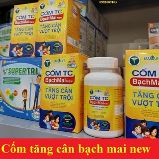 Cốm tăng cân bạch mai TC new , cốm tăng cân cho trẻ lười ăn, chậm lớn - Hàng chính hãng Bạch Mai- Date mới nhất