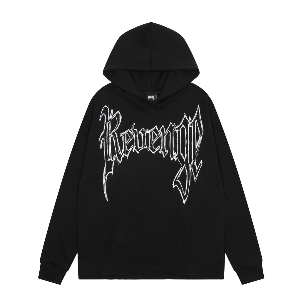 Áo Hoodie Cotton Unisex In Chữ Revenge Thời Trang