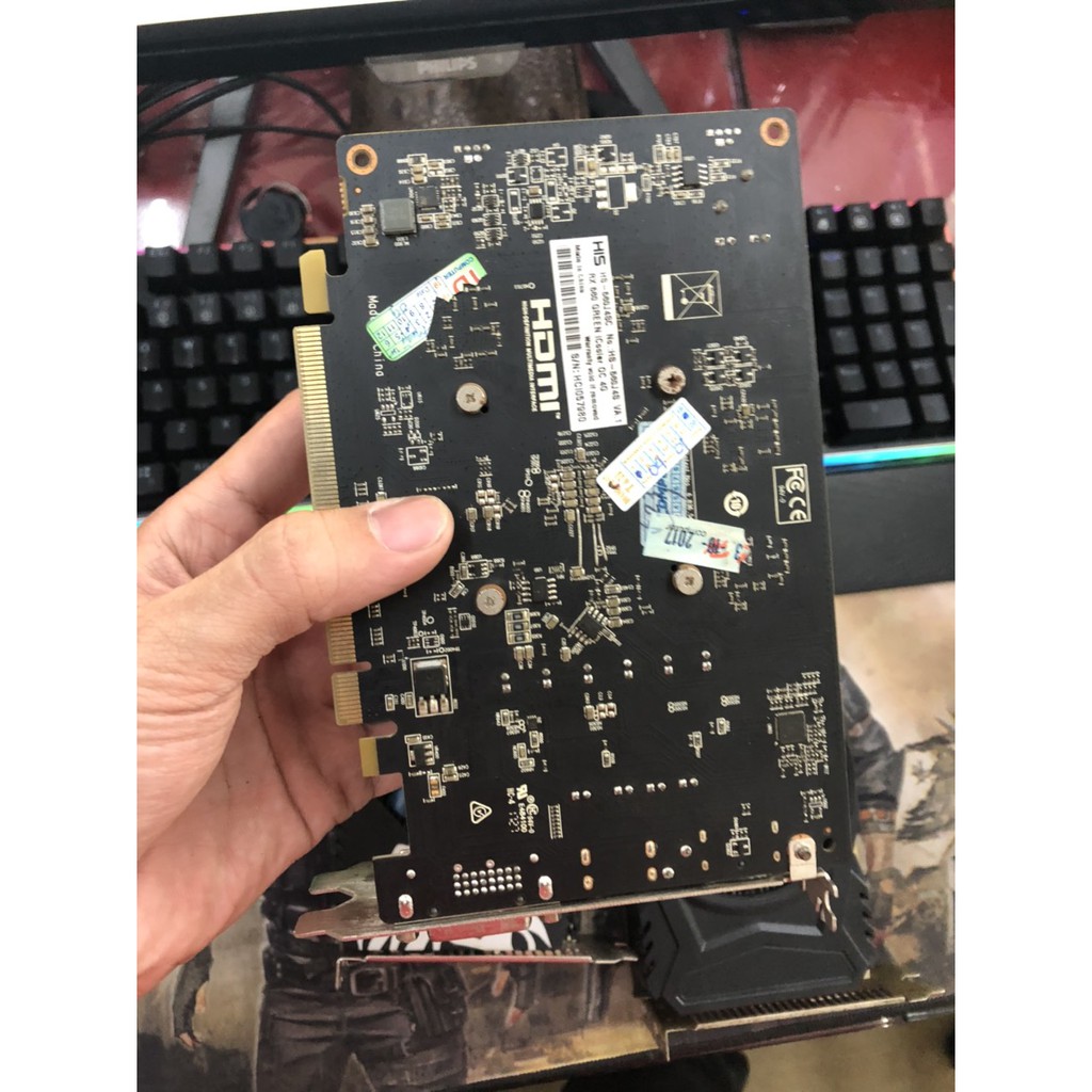 Card màn hình HIS RX560 4GB 1Fan | BigBuy360 - bigbuy360.vn
