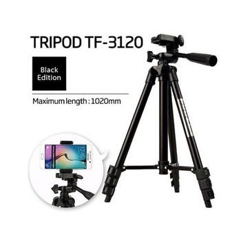 Giá Đỡ 3 Chân Đế Chụp Hình Tripod TF 3120 thân màu đen