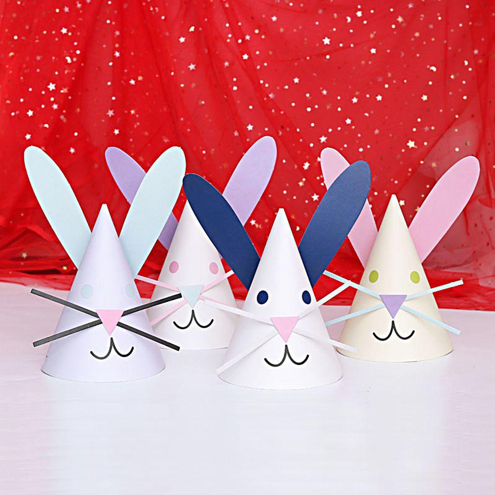 1 Nón Sinh Nhật Lấp Lánh|Bóng Kim Sa Hình Thỏ Dễ Thương Dùng Làm Quà Tặng Cho Bé