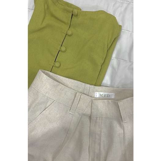 MYD. - Quần Dài Linen Thiết Kế Linn Pants