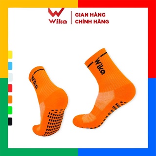 Tất Bóng Đá Chống Trơn WIKA Chất Cotton Co Giãn Tốt, Thấm Hút Mồ Hôi, Thoải Mái Khi Sử Dụng TATCTWIKA