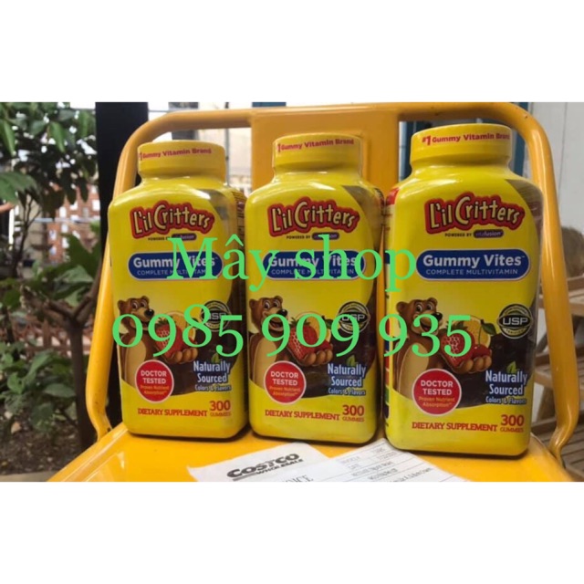 KẸO GẤU GUMMY MỸ