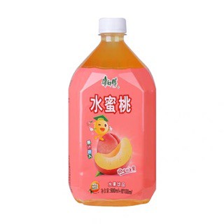 Nước lê - đào chưng đường phèn thần thánh - chai 1000ml