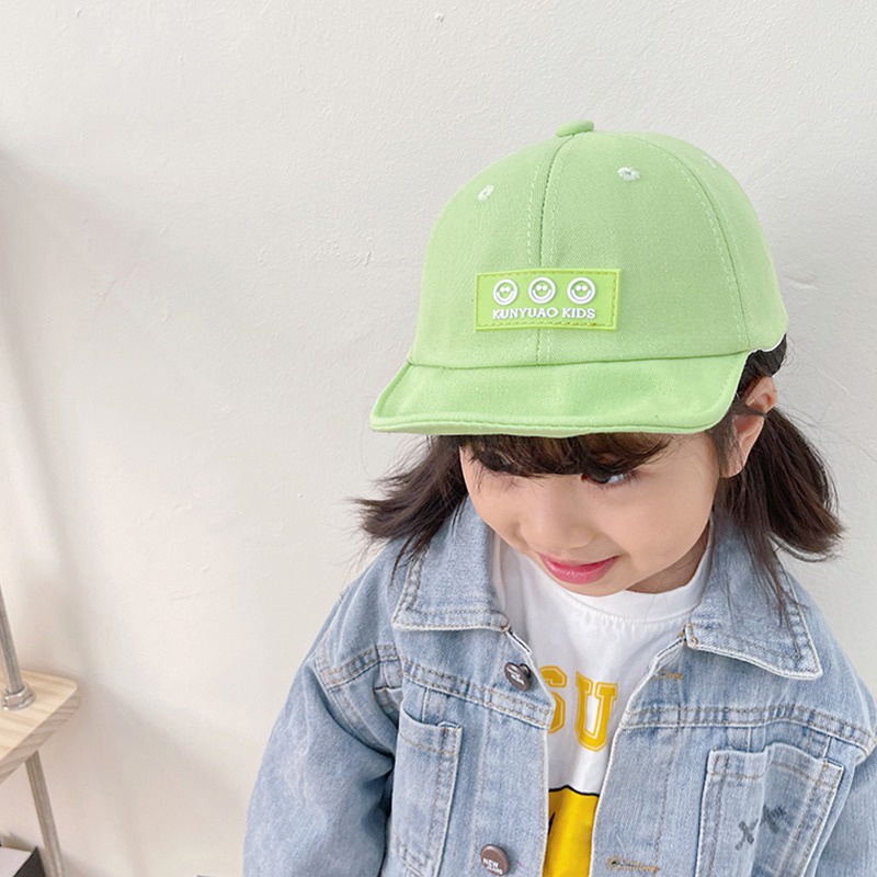 Mũ Lưỡi Trai Màu Sắc Đơn Giản Cho Bé