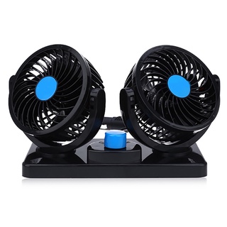 Quạt Đôi Mini Oto 12v ( Nguồn Tẩu Thuốc 12v)
