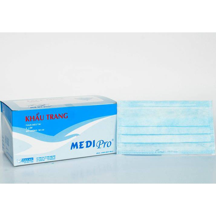 Khẩu Trang Y Tế Medipro Thời Thanh Bình - Hộp 50 Cái