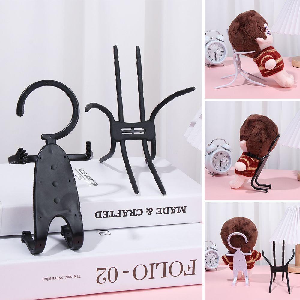 Giá Đỡ Trưng Bày Đồ Chơi Búp Bê Màu Trắng / Đen Tùy Chỉnh Tiện Dụng