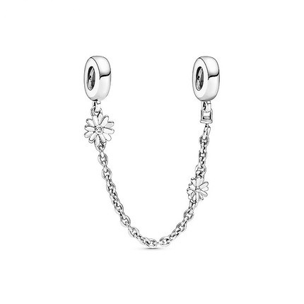DISNEY Dây Xích An Toàn Bằng Bạc 925 In Hình Chuột Minnie Xinh Xắn