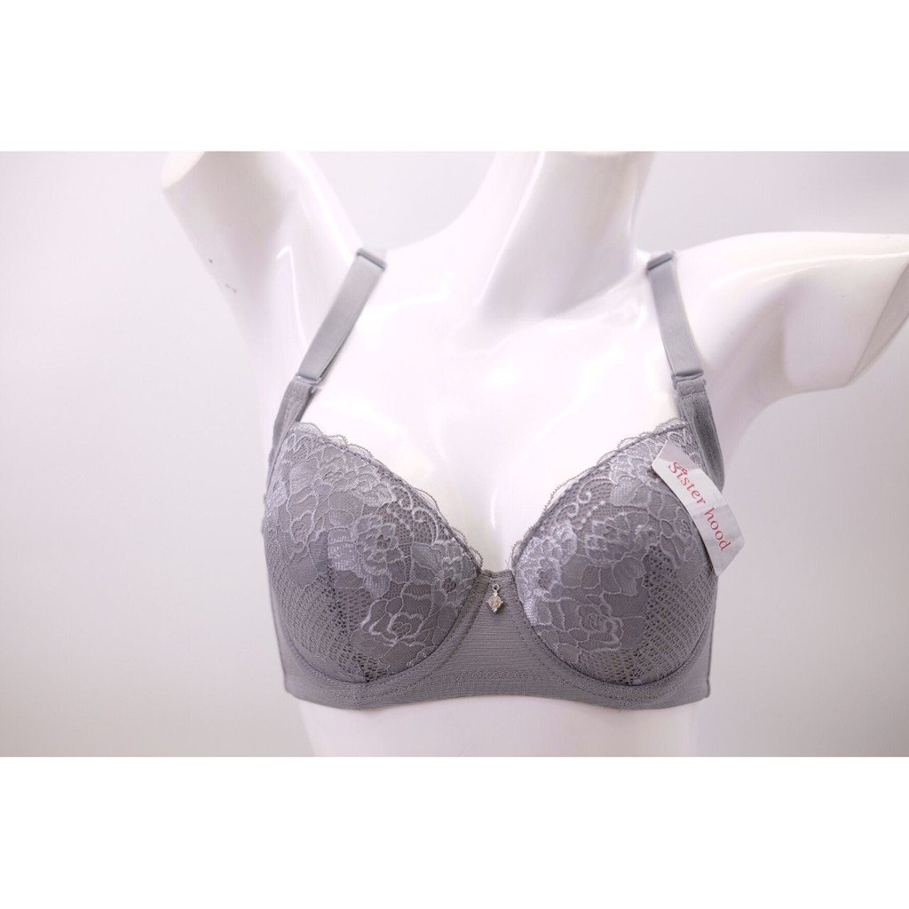 [CHÍNH HÃNG][FREESHIP] ÁO LÓT THÁI LAN BIGSIZE SISTERHOOD CÓ GỌNG QUẢ TO MÚT MỎNG BẢN TO 3 MÓC CHO NGỰC TO XỆ ASH2300