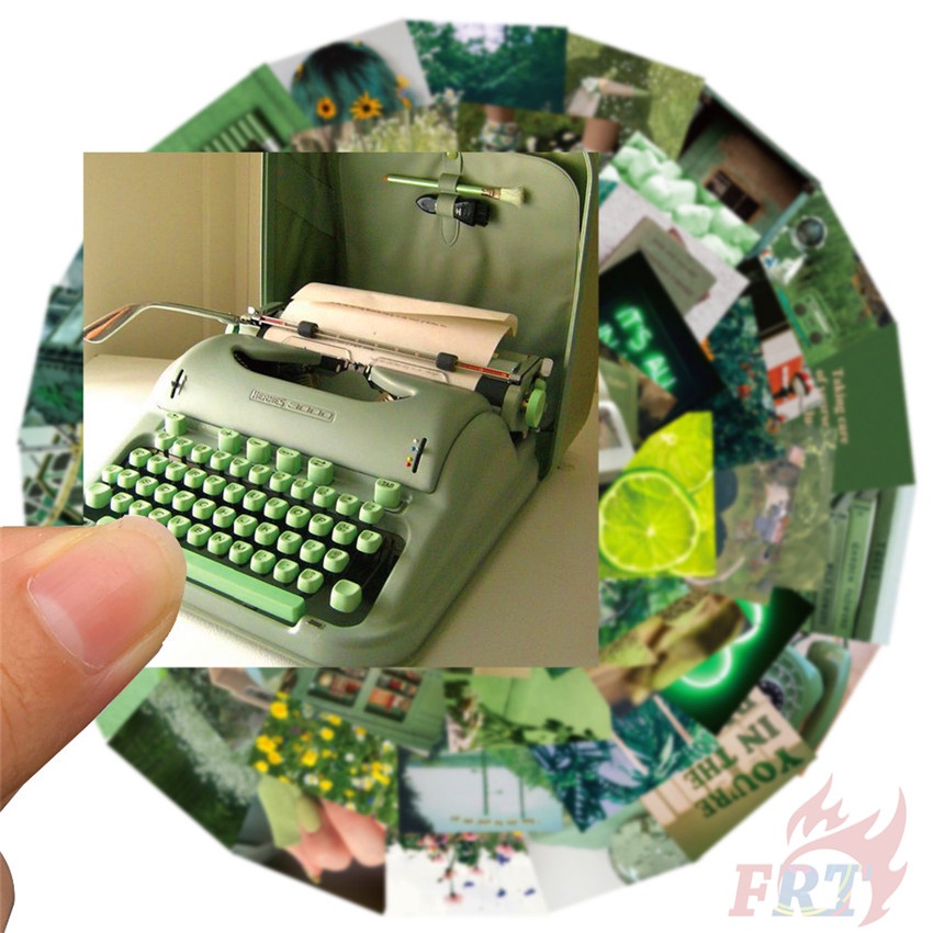 ❉ Beautiful Scenery Series 01 Morning . Green Garden Stickers ❉ 56Pcs/Set DIY Fashion Mixed Luggage Laptop Skateboard Doodle Decals Stickers