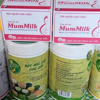 Combo ngũ cốc việt organic/ mẹ sữa+ 2 cốm