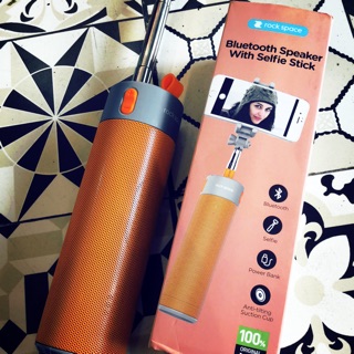 Rock space gậy selfie và loa bluetooth