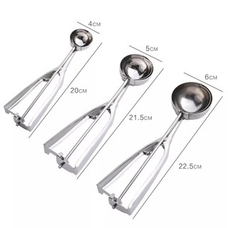 Muỗng múc kem inox 6cm