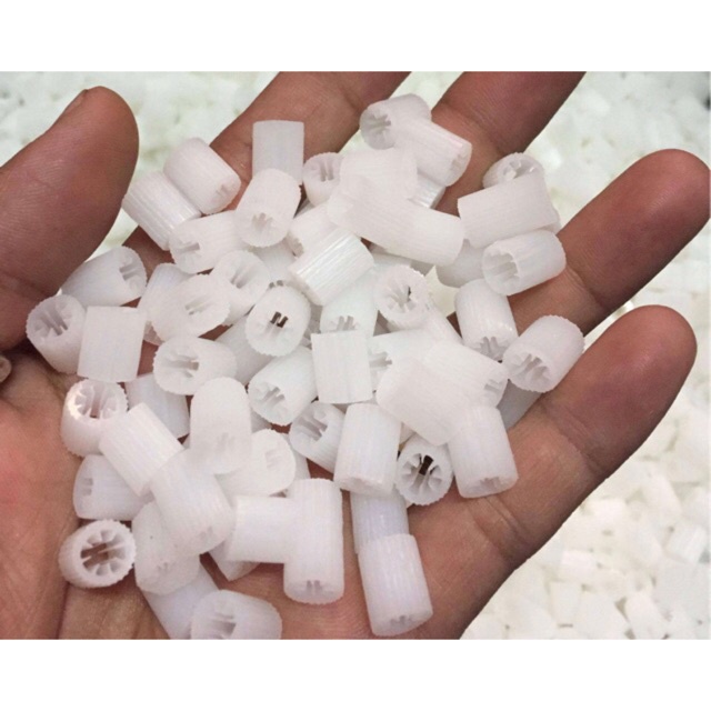 HẠT KANET MICRO - KALDNES MICRO - VẬT LIỆU LỌC NƯỚC BỂ CÁ(1 KG)