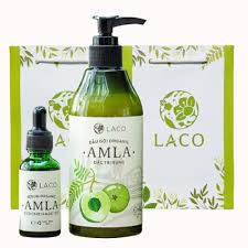 [RẺ VÔ ĐỊCH] - Dầu Gội Organic Amla - Laco - Trị rụng tóc - Cam kết chính hãng