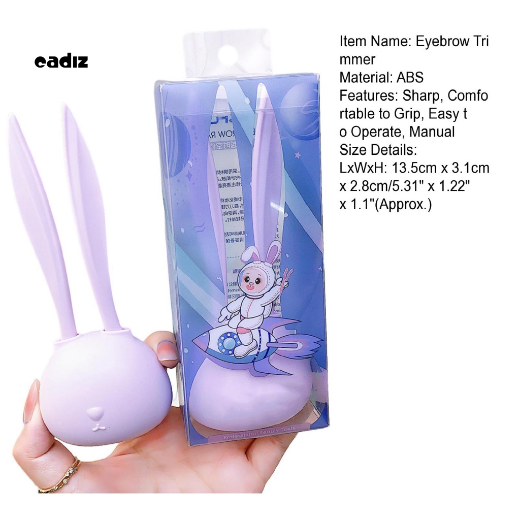 Tông Đơ Tỉa Lông Mày Cầm Tay Hình Thỏ Dễ Sử Dụng